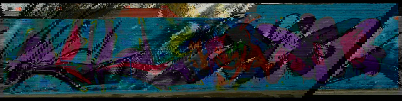 Graffiti Wall - Photo by Tec - Asibe, Kupsok, Rik (2014)