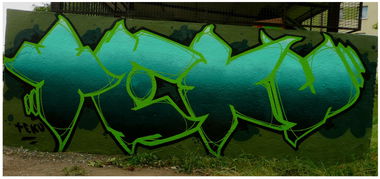Graffiti Wall - Photo by Tec - teku (2014)