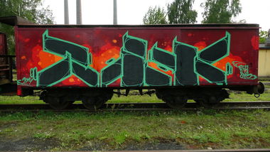 Graffiti Train - Photo by Tec - rik (2014)