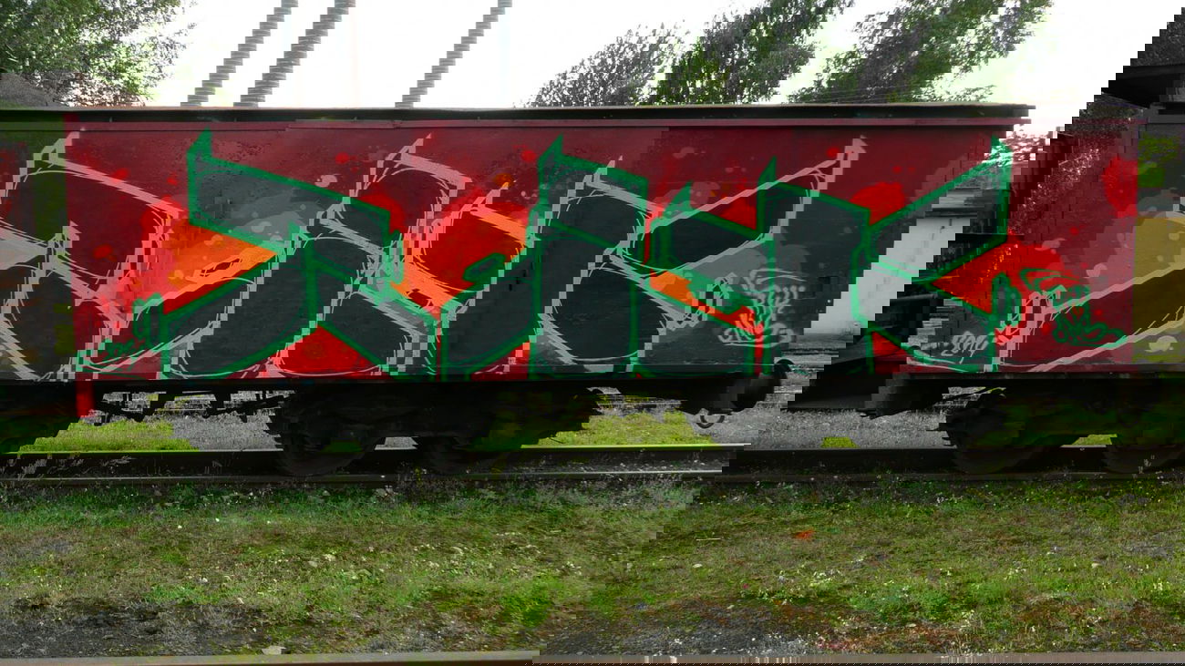 Graffiti Train - Photo by Tec - rik (2014)