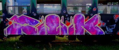 Graffiti Train - Photo by Tec - rik (2014)