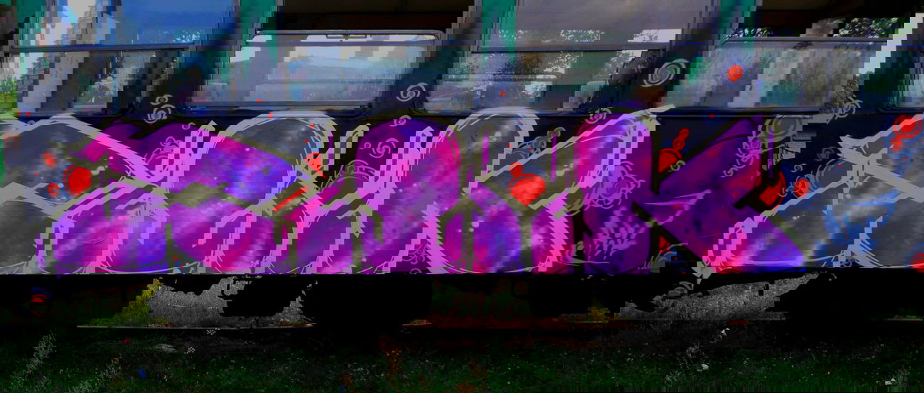 Graffiti Train - Photo by Tec - rik (2014)