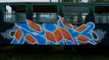 Graffiti Train - Photo by Tec - rik (2014)