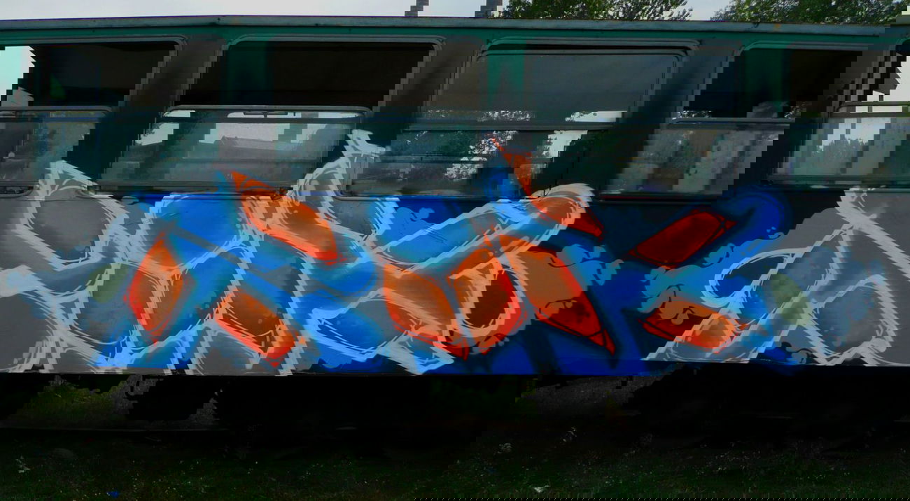 Graffiti Train - Photo by Tec - rik (2014)