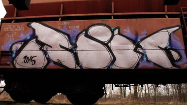 Graffiti Train - Photo by Tec - rik (2015)