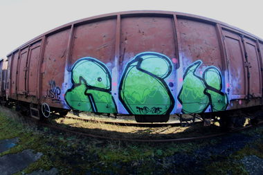 Graffiti Train - Photo by Tec - rik (2015)
