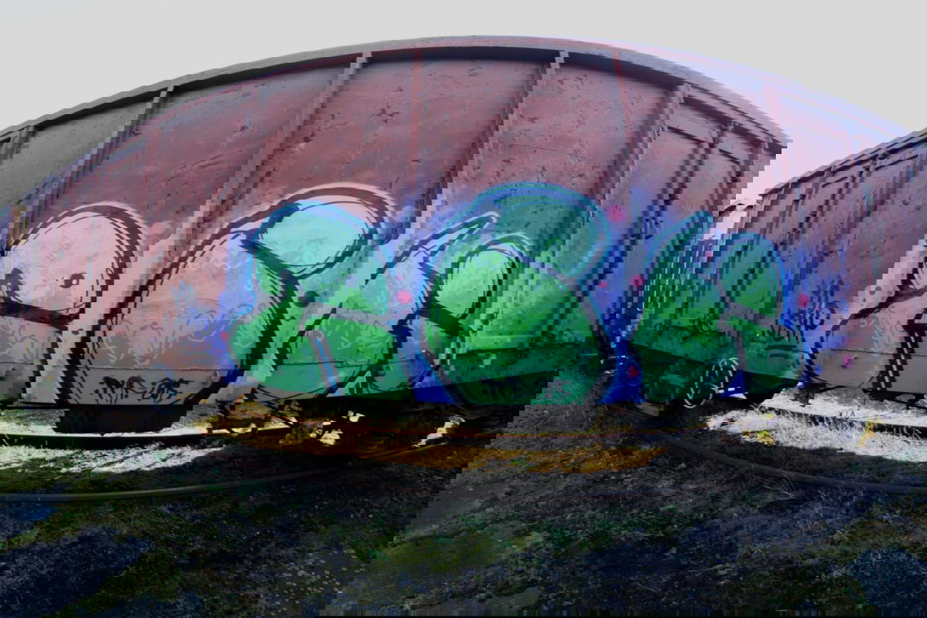 Graffiti Train - Photo by Tec - rik (2015)