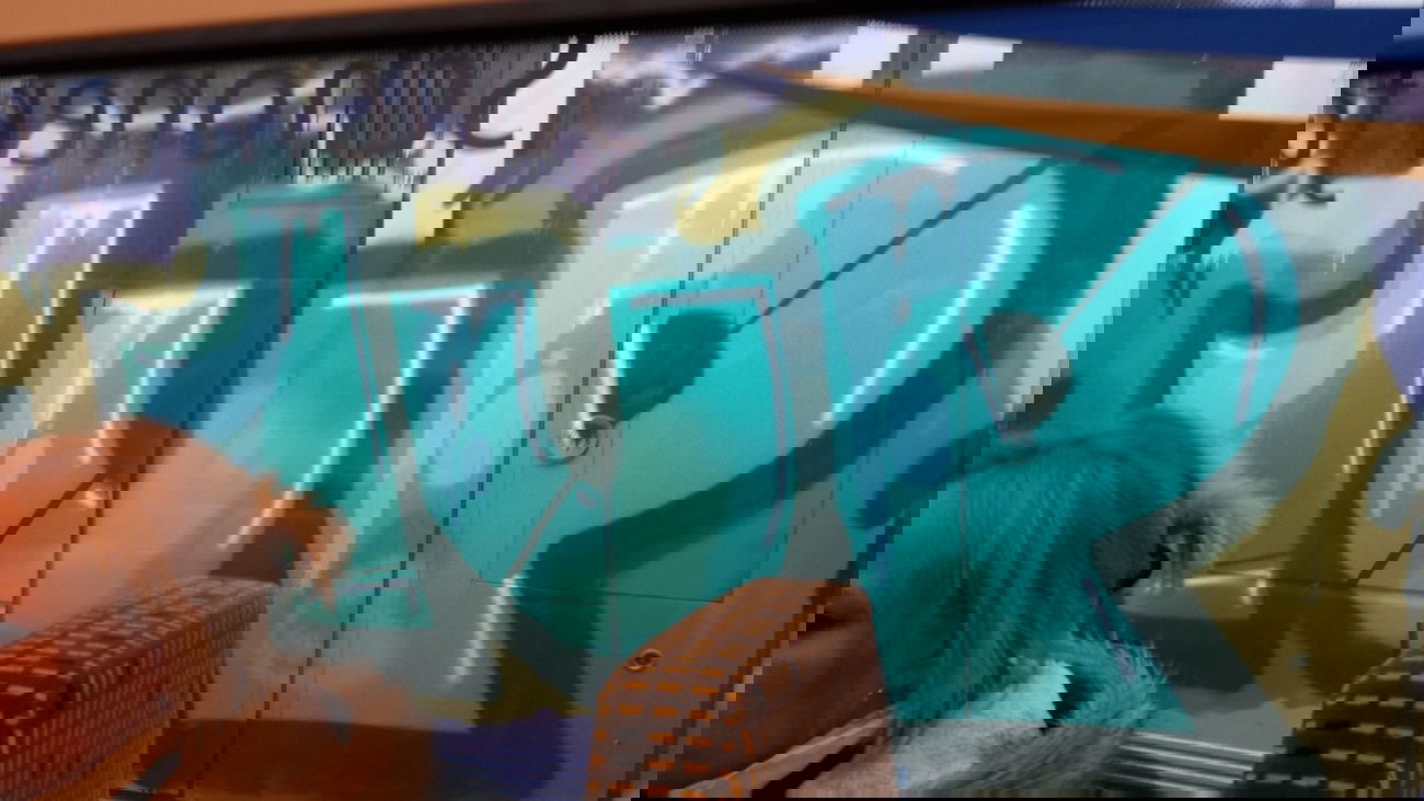 Graffiti Train in Köln - Photo by Techno - 1UP (2014)