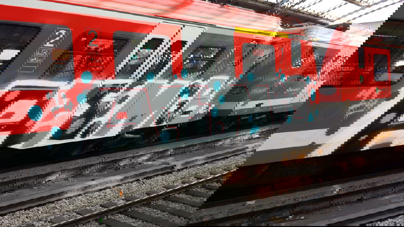 Graffiti Train in Köln - Photo by Techno - MGB (2014)