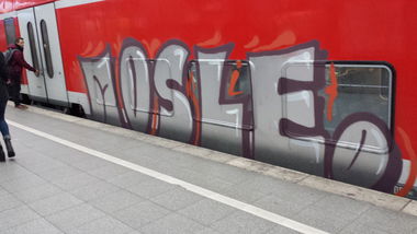 Graffiti Train in Köln - Photo by Techno - Mosle (2014)
