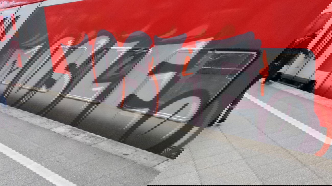 Graffiti Train in Köln - Photo by Techno - Mosle (2014)