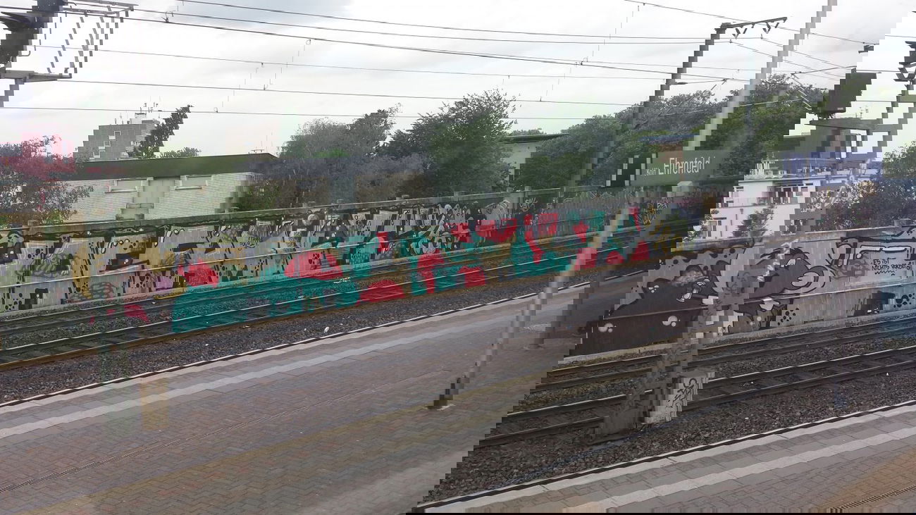 Graffiti Wall in Köln - Photo by Techno - HACF, Family, HACF (2014)