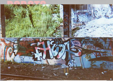 Graffiti Wall - Photo by Techone - Hesa, staff, cru