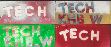 Graffiti Wall - Photo by Techone - Tech, one