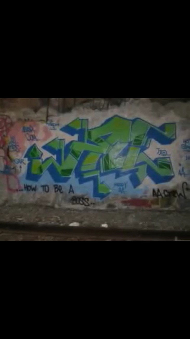 Graffiti Wall - Photo by Techone - DR, one, tech