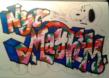 Graffiti Wall - Photo by Techone - Hesa, one