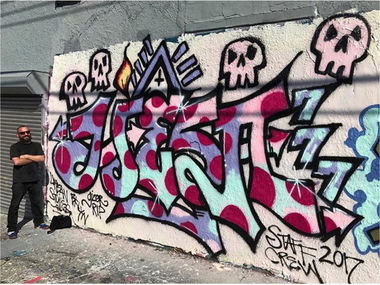 Graffiti Wall - Photo by Techone - Hesa, one
