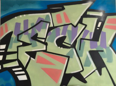 Graffiti Wall - Photo by Techone - Tech, one