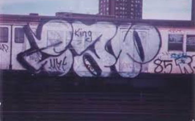 Graffiti Train - Photo by Techone - Cap