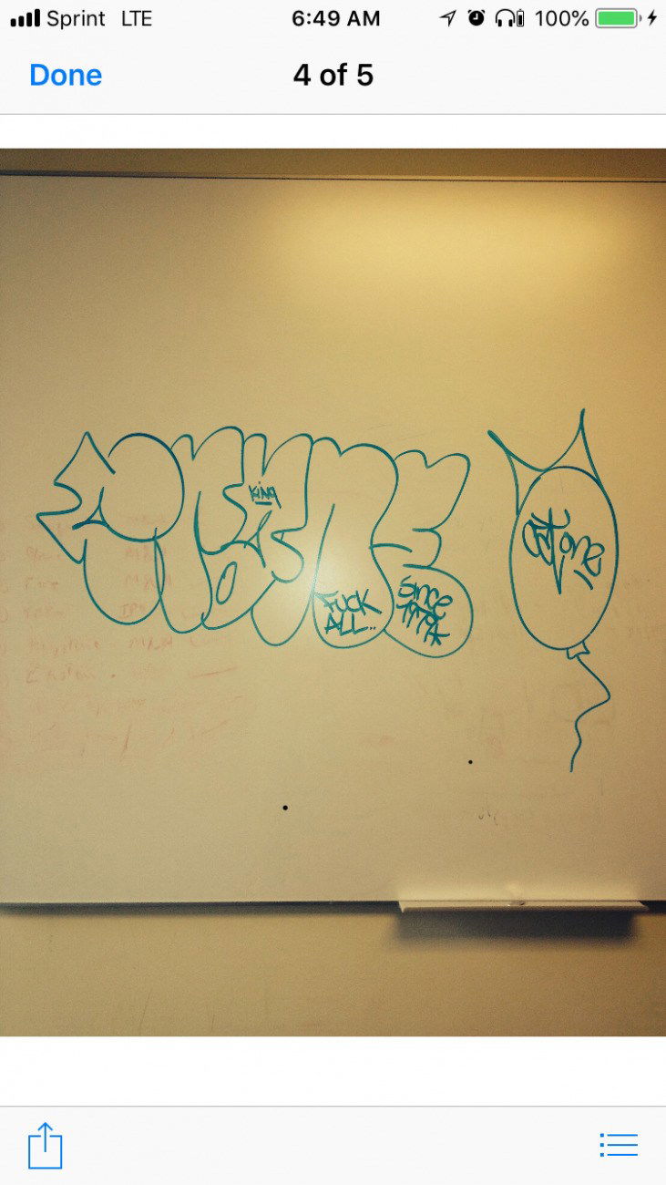 Graffiti Bombing - Photo by Techone - Crane, one