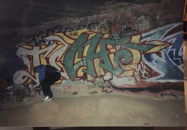 Graffiti Wall - Photo by Techone - Tech, one (2001)