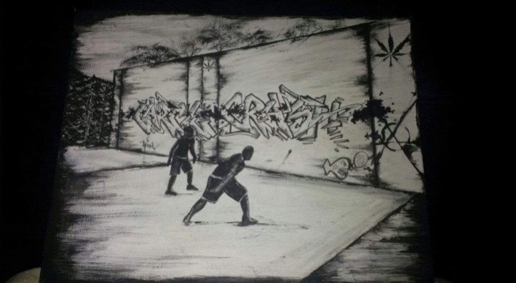 Graffiti Wall - Photo by Techone - Large, crash