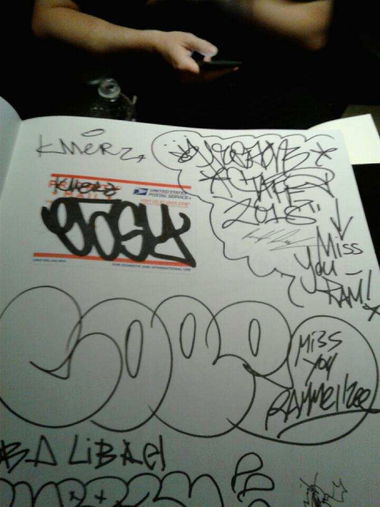 Graffiti Wall - Photo by Techone - Hesa, one