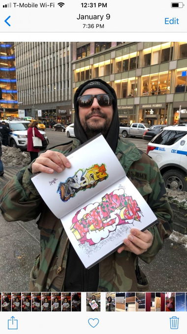 Graffiti Wall - Photo by Techone - Hesa, one