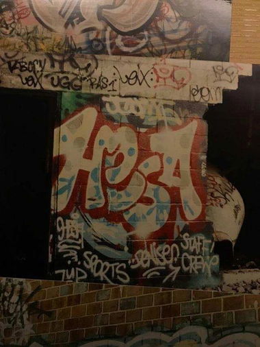 Graffiti Wall - Photo by Techone - Hesa