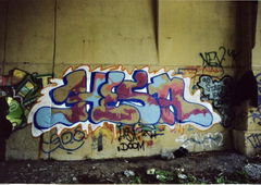 Graffiti Wall - Photo by Techone - Hesa, Tech, doom