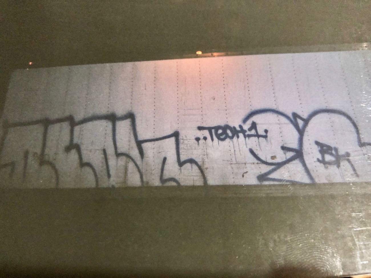 Graffiti Wall - Photo by Techone - Dean, one, tech