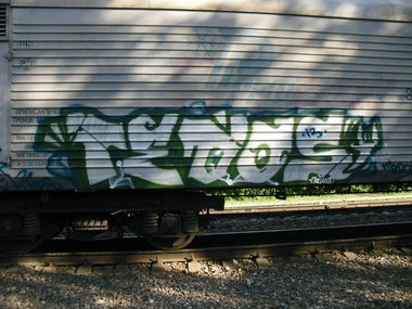 Graffiti Train - Photo by Tedor1 (2013)