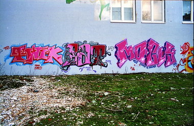 Graffiti Wall - Photo by Tedster (1993)
