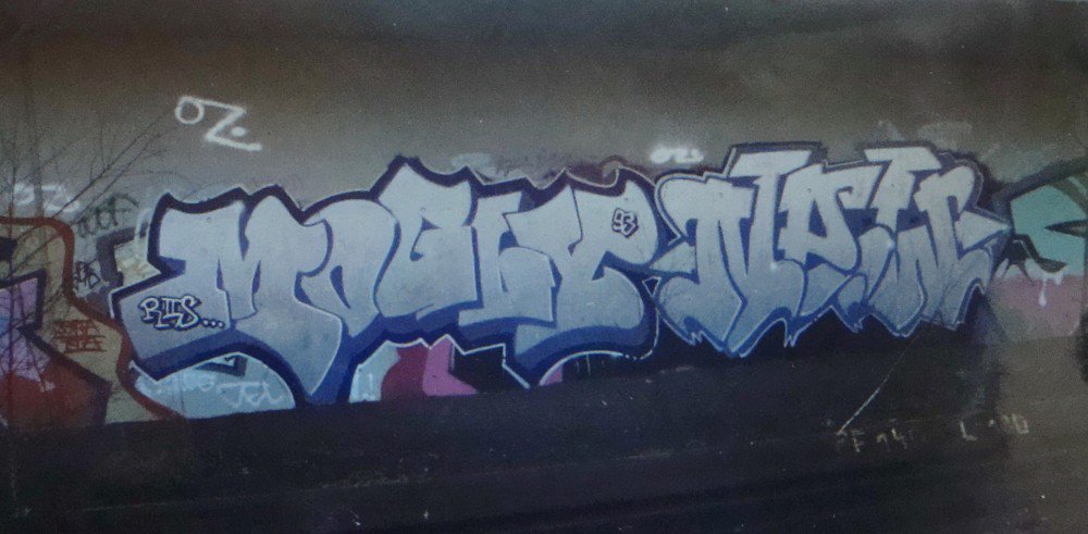 Graffiti Wall - Photo by Tedster (1993)
