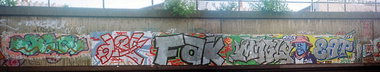 Graffiti Wall - Photo by Tedster (1993)