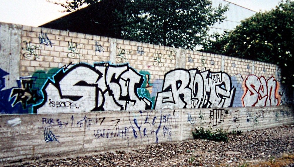 Graffiti Wall - Photo by Tedster