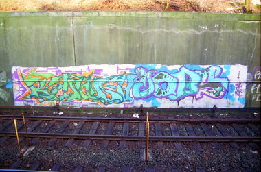 Graffiti Wall - Photo by Tedster