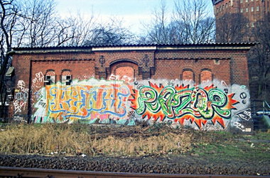 Graffiti Wall - Photo by Tedster