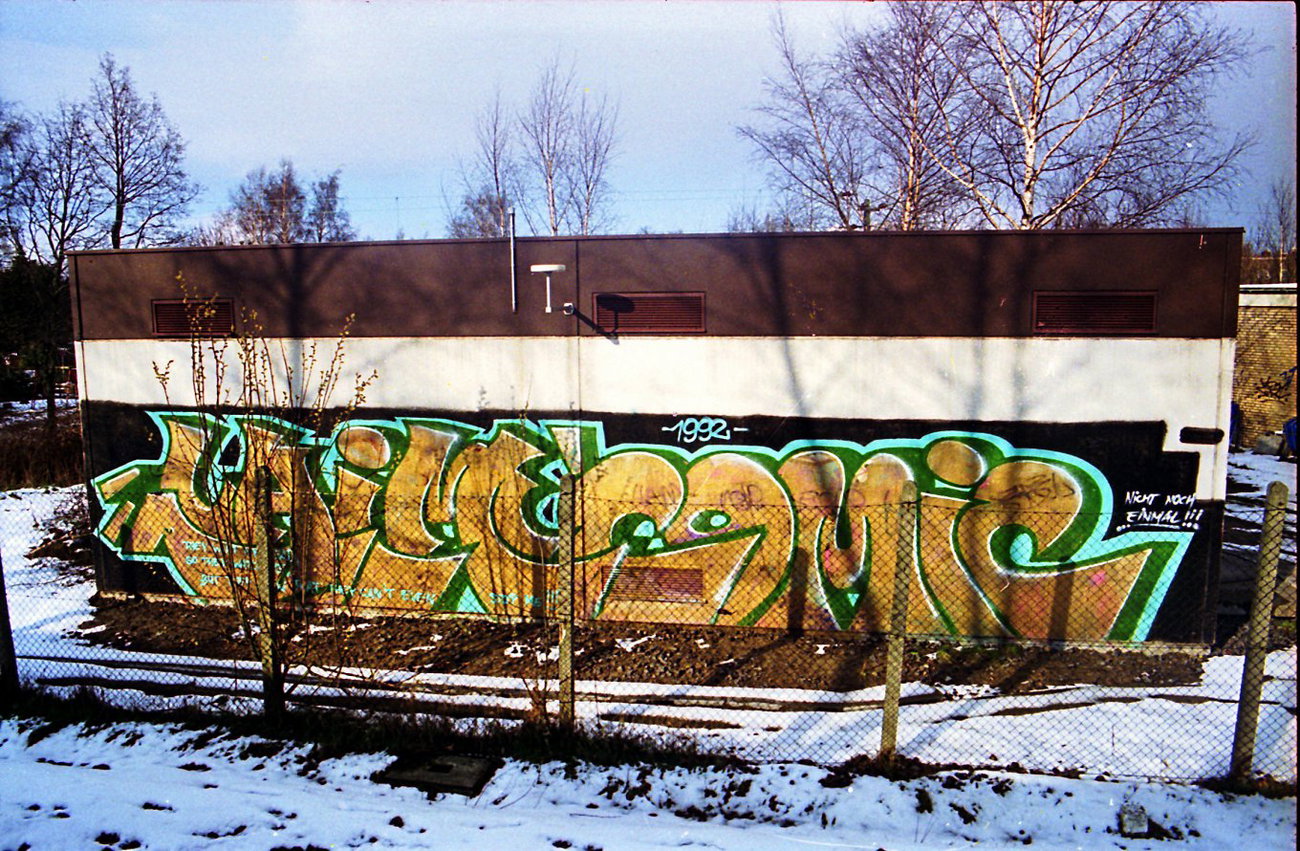 Graffiti Wall - Photo by Tedster