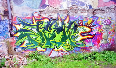 Graffiti Wall - Photo by Tedster