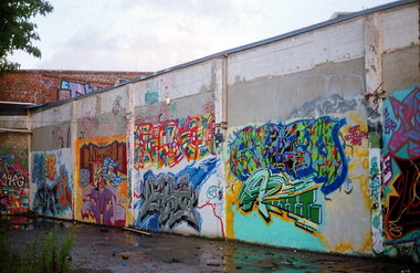 Graffiti Wall - Photo by Tedster