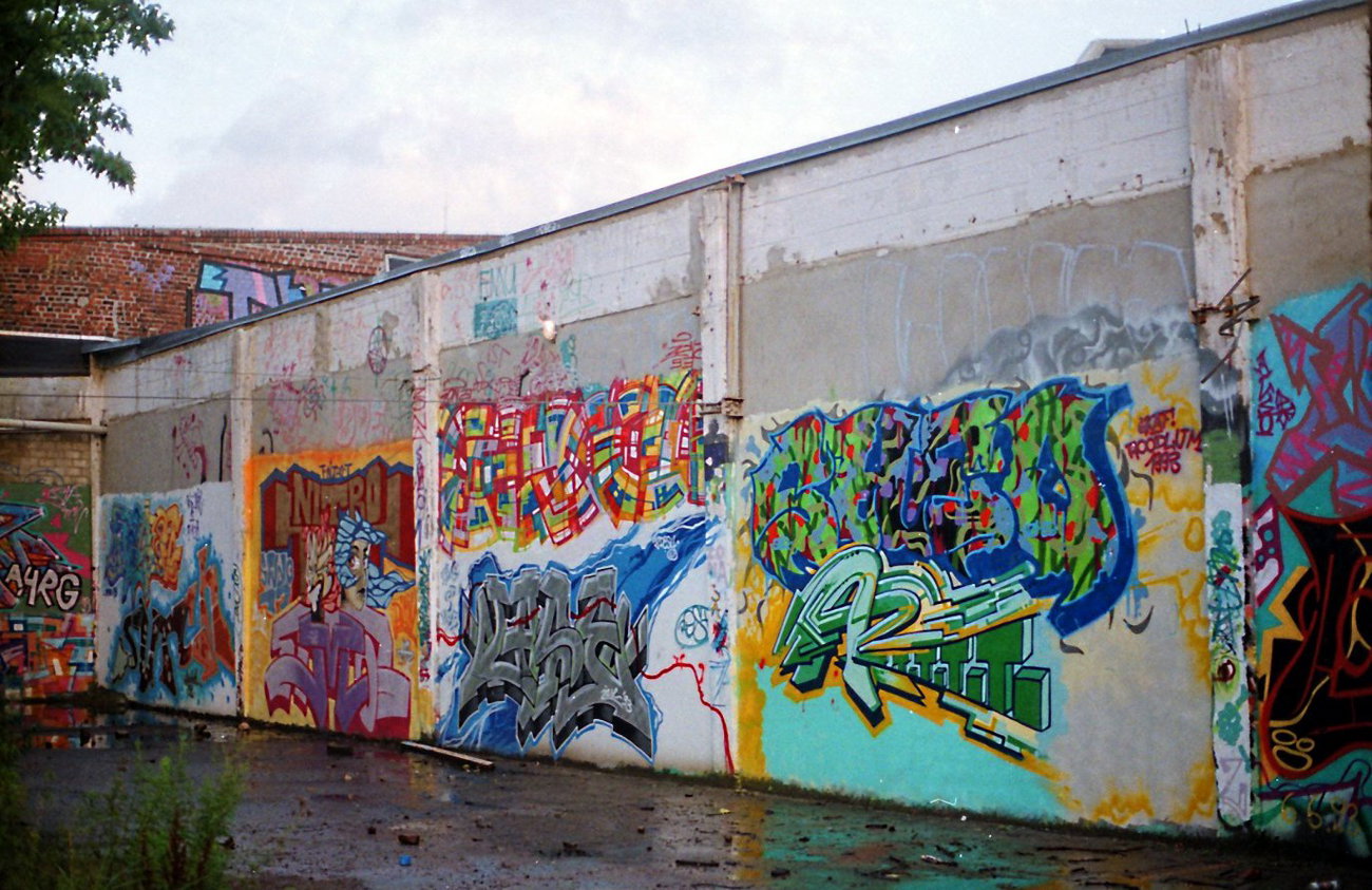 Graffiti Wall - Photo by Tedster
