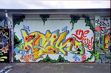 Graffiti Wall - Photo by Tedster