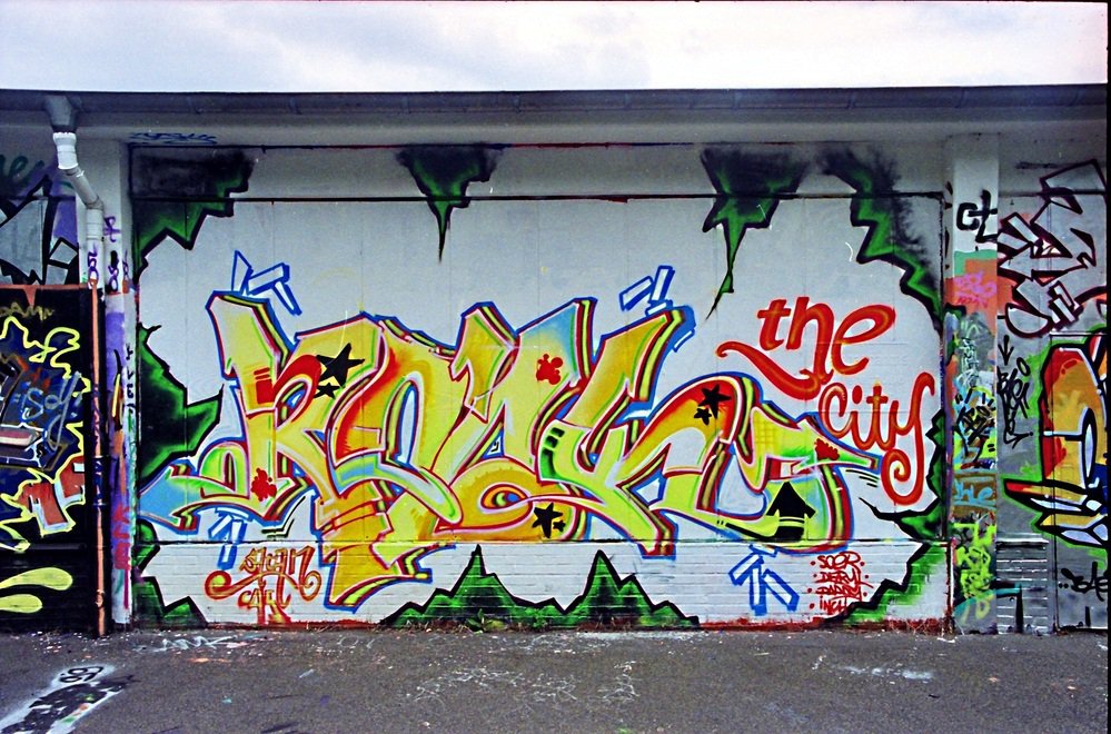 Graffiti Wall - Photo by Tedster