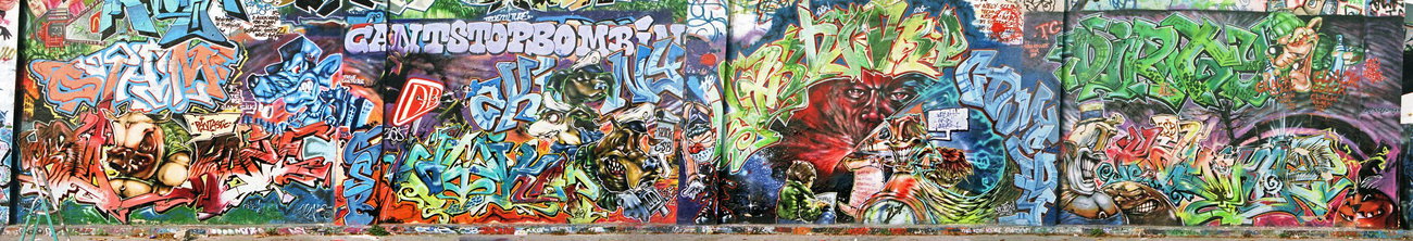 Graffiti Wall - Photo by Tedster
