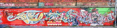 Graffiti Wall - Photo by Tedster