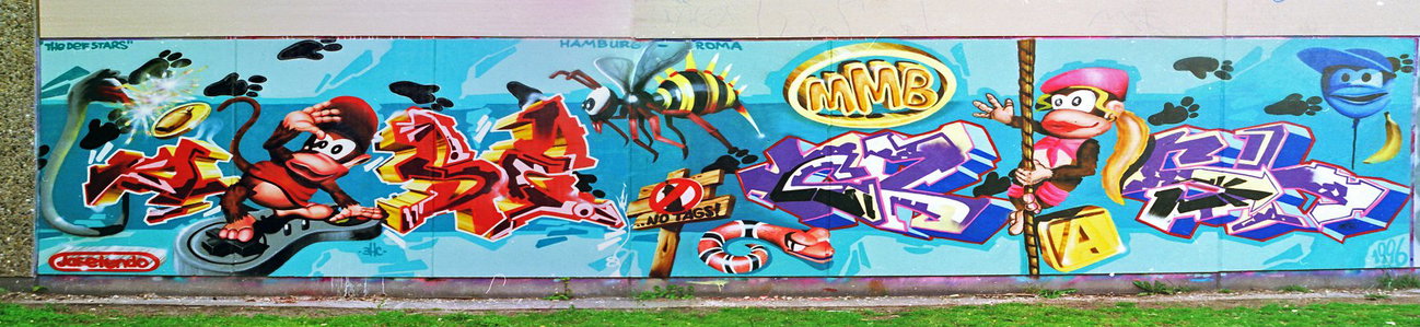 Graffiti Wall - Photo by Tedster