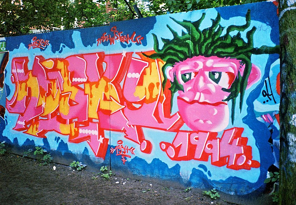 Graffiti Wall - Photo by Tedster