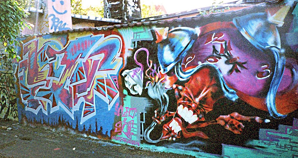 Graffiti Wall - Photo by Tedster
