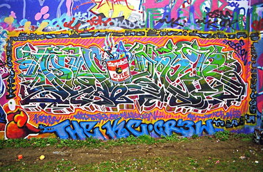 Graffiti Wall - Photo by Tedster